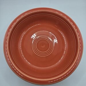 VINTAGE FIESTAWARE scarlet 7 inch BOWLS BY HOMER LAUGHLIN MADE IN USA